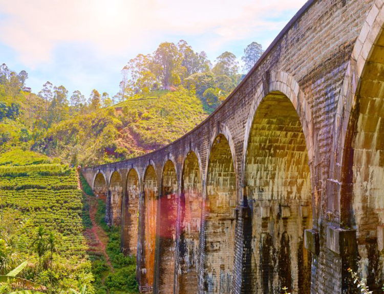 The Nine Arch Bridge in Demodara