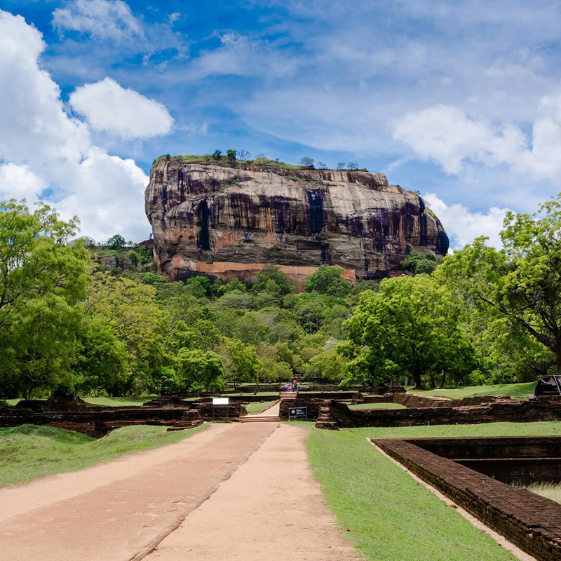 Front View of Sigiriya