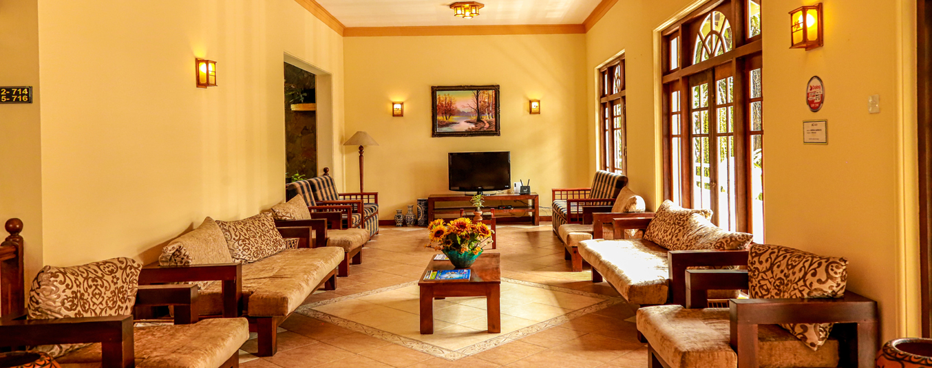 Hotel Lobby Area at Oak Ray Serene Garden Hotel Lobby Area at Oak Ray Serene Garden
